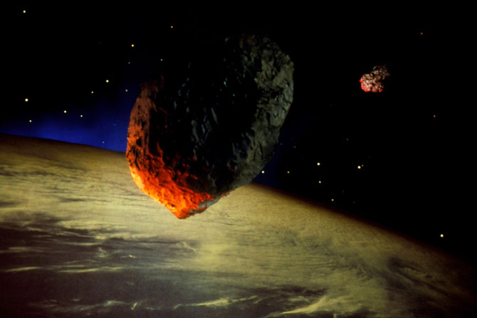 Asteroid-meteor