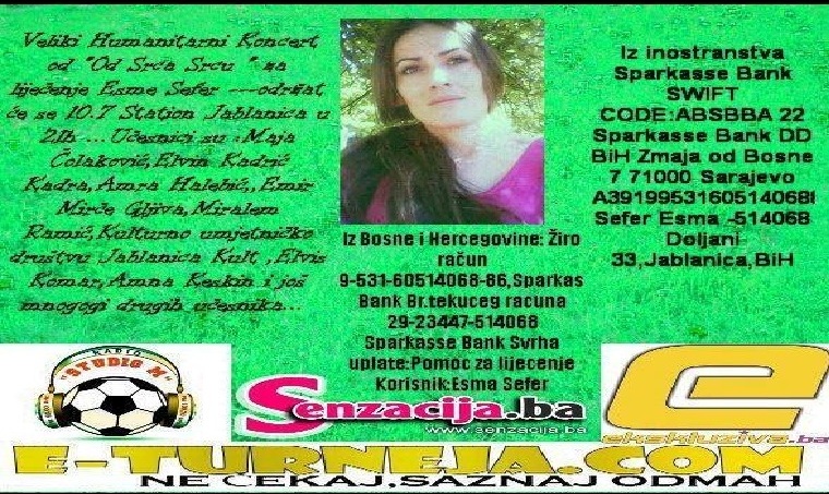 HUMANITARNI koncert ESMA SEFER JBL