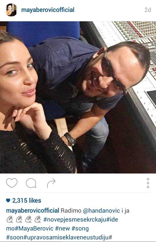 Maya Berovic i Damir Handanovic